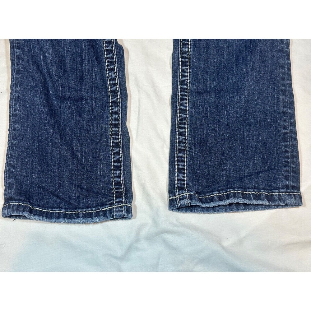 Silver Suki Mid Capri Jeans Women's Size 29 Mid Rise Medium Wash Fluid Denim - Picture 7 of 11